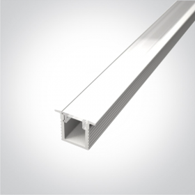 Profil LED Slim Montaj Incastrat, Alb, 2 Metri, Ultra Slim h8.8mm x 10.7mm