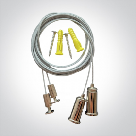 Kit Profil LED Suspentat Gri 1.5m inaltime