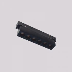Spot Sina Magnetica MIDI Liniar 6W Negru sau Alb Orbire Redusa