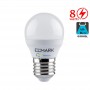 Bec LED tip Glob 8W E27 Alb Rece