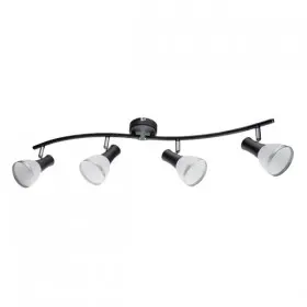 Lustra Dormitor Eddy 4XE14 Negru cu Alb