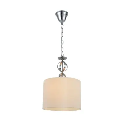 Lustra Pendul Crom 1XE27