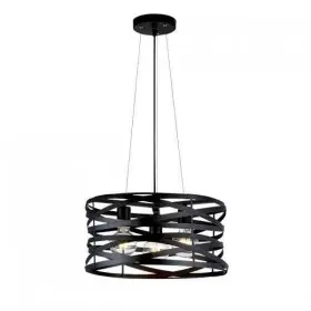 Candelabru Vintage Helix 3XE27 Negru