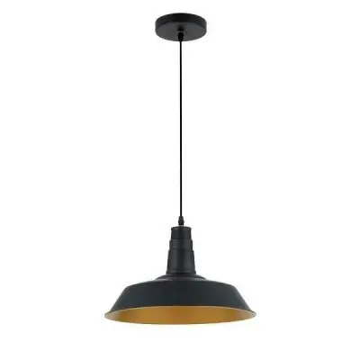 Pendul Bucatarie MATT 1XE27 Negru