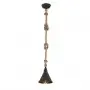 Pendul Vintage cu funie 1XE27 Negru