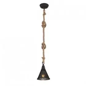 Pendul Vintage funie 1XE27 Negru