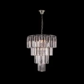 Lustra Candelabru Cristal Blessy 10XE14 Crom