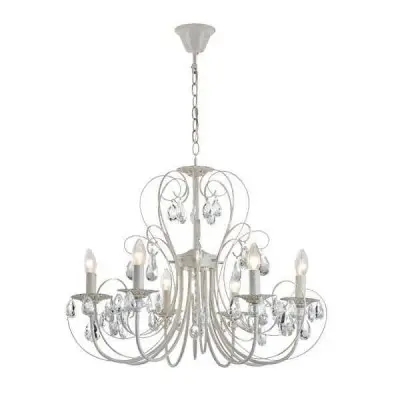 Candelabru Ruby 5XE14 Bej