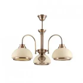 Lustra Kristina 3XE27 GOLDEN COOPER BRASS