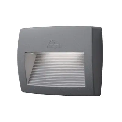 Spot pentru scari exterioare 8.5W Lumina Neutra IP55 Gri
