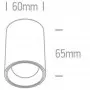 Spot LED Aplicat pe Tavan Negru 7W 3000K 3 rame disponibile
