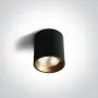 Spot LED dimabil aplicat pe tavan negru 7W 3000K 3 rame disponibile