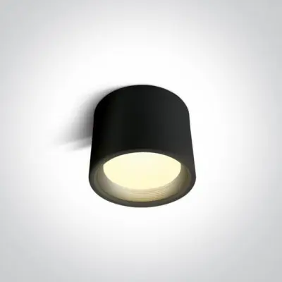 Spot LED Negru Aplicat pe  Tavan 15W 3000K