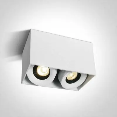 Spot LED Dimabil Aplicat pe Tavan CRI90 2x8W 3000K