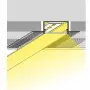 Profil LED Rigips Alb Fara rama exterioara 2m V3.5 Alb