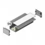 Profil LED Rigips Alb Fara rama exterioara 2m V3.5 Alb