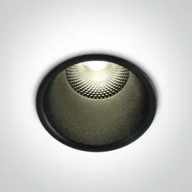 Spot LED Incastrat Negru 10W 3000K IP20