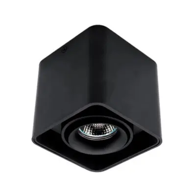 Spot Aplicat Negru Integral 1xGU10