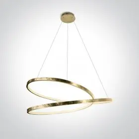Lustra LED Living Moderna Gold 40W D750mm