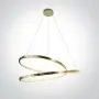 Lustra LED Living Moderna Gold 40W D750mm