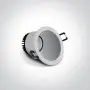 Spot LED Incastrat 8W alb cu reflector asimetric LED CREE