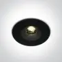 Spot LED Incastrat de exterior Negru 6W 3000K IK08