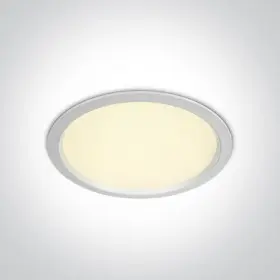 Spot LED incastrat 30W cu UGR19 pentru baie sau exterior rotund alb sau negru