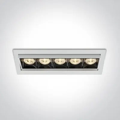 Spot LED Incastrat Liniar Alb 20W CRI90 3000K