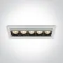 Spot LED Incastrat Liniar Alb 20W CRI90 3000K