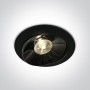 Spot LED Incastrat Orientabil Negru 30W 3000K