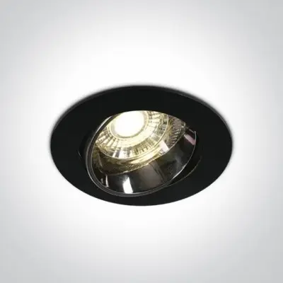 Spot LED Incastrat Orientabil 10W Negru 3000K