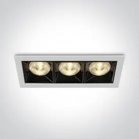 Spot LED Incastrat Liniar Alb 12W CRI90 3000K