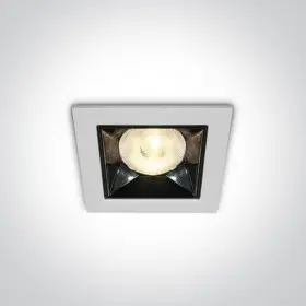 Spot LED Incastrat Patrat Alb 6W CRI90 3000K