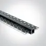 Profil LED Rigips Negru Incastrat in tavan 13mm 2 metri