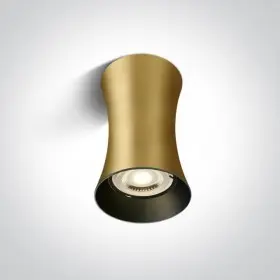 Spot Aplicat pe Tavan Auriu Sidefat 1xGU10