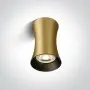 Spot Aplicat pe Tavan Auriu Sidefat 1xGU10