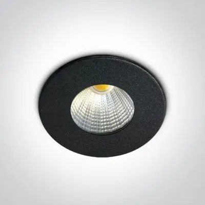 Mini Spot LED Negru incastrat in rigips, spot led de mici dimensiuni4000K CRI90 Dimabil
