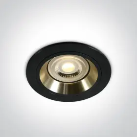 Spot incastrat cu GU10 Dark Light negru