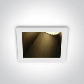 Spot incastrat patrate cu GU10 Dark Light asimetric