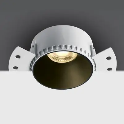 Spot incastrat fara rama exterioara cu GU10 Dark Light reflector