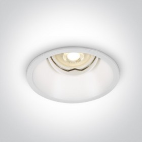 Spot incastrat orientabil cu dulie GU10 Dark Light rotund