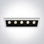 Spot LED incastrat fix COB alb sau negru 10x2W
