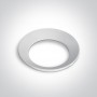 Spot LED 12W incastrat orientabil rotund alb sau negru