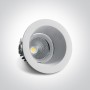 Spot LED 7W incastrat orientabil alb sau negru DARK LIGHT IP20