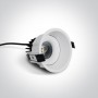 Spot LED 7W incastrat orientabil pentru exterior sau baie DARK LIGHT