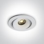 Spot LED 6.5W incastrat orientabil pentru exterior sau baie IP54