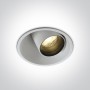 Spot LED Incastrat in Rigips Orientabil, 11W, Alb, cu doua reflectoare bonus, 3000K