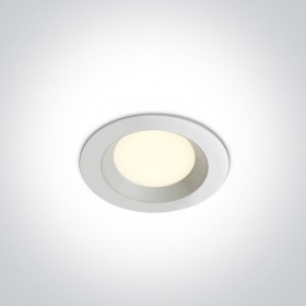 Spot LED 3W incastrat  rotund alb