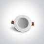 Spot LED 3W incastrat  rotund alb