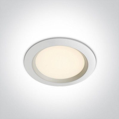 Spot LED incastrat 15W rotund alb